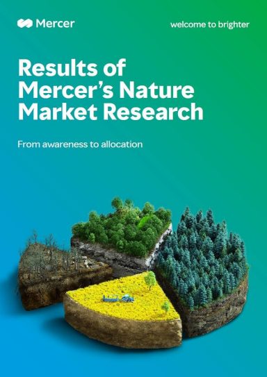 Couverture de l’étude de marché sur la nature de Mercer