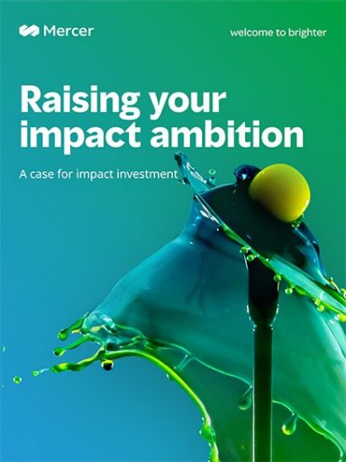 Couverture de Rehausser votre ambition d'impact : Un argumentaire en faveur d’un rapport sur l’investissement à impact