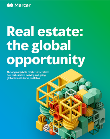Cover photo of Real estate: the global opportunity