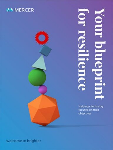 Cover of PDF, Your blueprint for resilience: Helping clients stay focused on their objectives