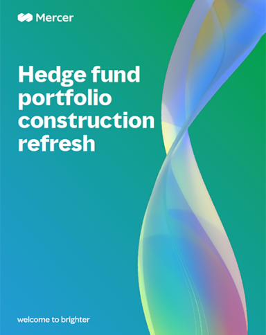 Byggande av hedgefondportfölj