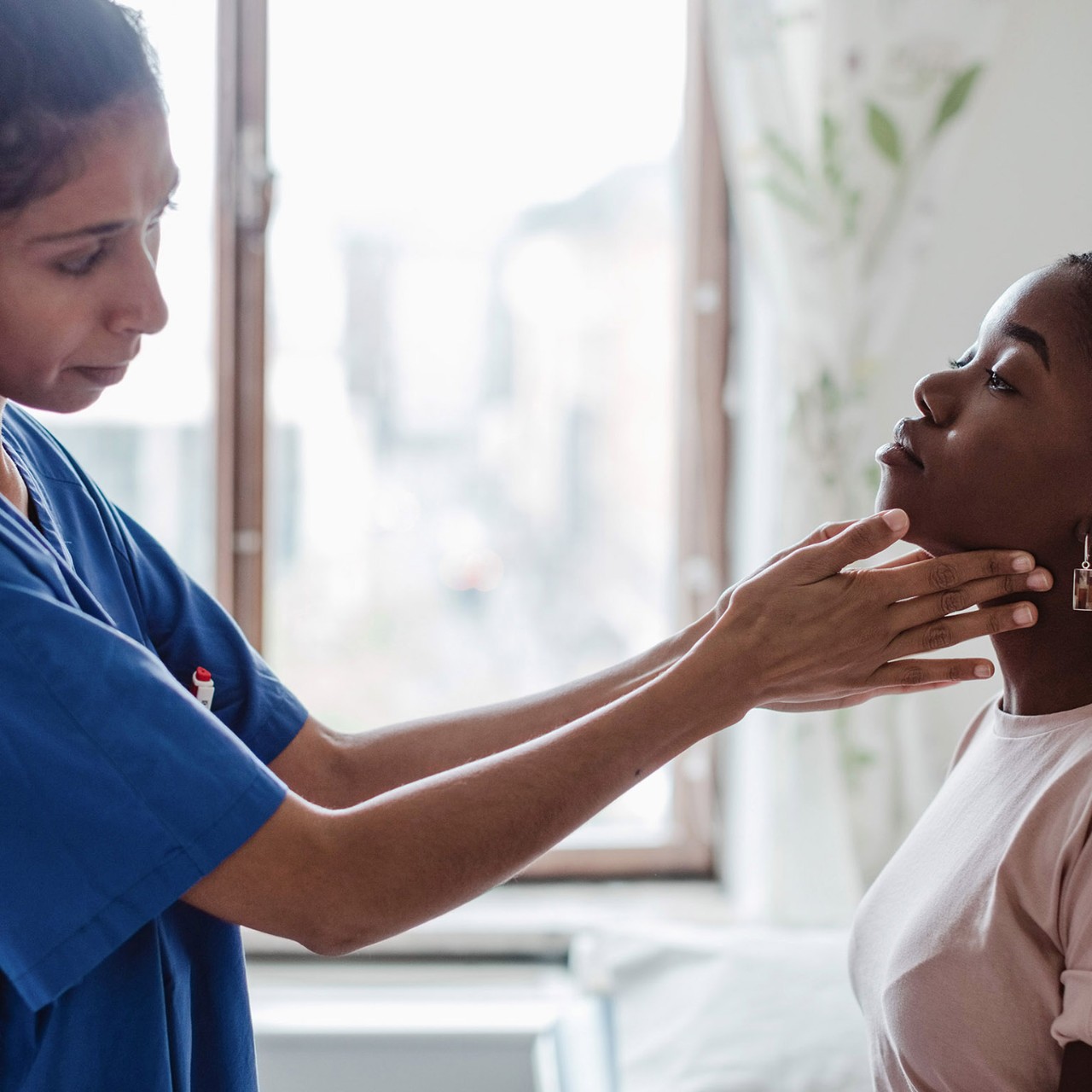 doctor assisting patient